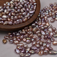 5-8mm non percé irrégulier d'eau douce naturel rose violet perles en vrac bon lustre perle sans trou pour la fabrication de bijoux à bricoler soi-même