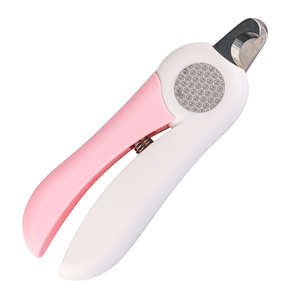 Coupe-ongles et lime à ongles 2-en-1 en acier inoxydable pour animaux de compagnie, avec guide LED pour la veine sanguine, batterie rechargeable, portable - Product Image 2