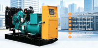 Générateur diesel à châssis ouvert 50 kW économique avec moteur tout cuivre et régulation automatique de tension (AVR)