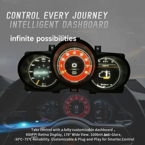 แผงหน้าปัดดิจิตอล LCD IPS/OLED สำหรับรถยนต์ Porsche Boxster 982 718 ปี 2011-2023 พร้อมพอร์ต USB ชุดหน้าปัดรถยนต์ กลุ่มมาตรวัดความเร็ว - Product Image 5