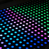 Écran LED RVB numérique portable DIY pour DJ, mur vidéo à pixels, panneau de piste de danse P8 - Prix promotionnel