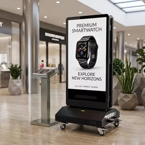 Screenage Outdoor LCD Display 2000nits High Brightness Digital <b>Poster</b> Advertising Screen for Retail Store Subway Wayfinding - Product Image 2