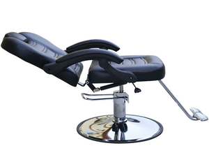 Siyah hidrolik salon sandalyesi; Berber koltuğu Salon kuaförlük dövme Threading tıraş berber şekillendirici kuaförlük mobilya - Product Image 5