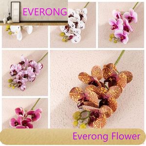 Plante en soie décoration de la maison papillon <span class=keywords><strong>orchidée</strong></span> fleur artificielle Phalaenopsis <span class=keywords><strong>fausse</strong></span> table fleur décorative - Product Image 6