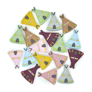 Jouets de dentition en silicone pour bébés de 0 à 24 mois, jouet doux unisexe - Product Image 1