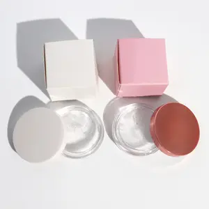 Jabón rosa dorado para cejas, accesorio de marca privada resistente al agua, No necesita agua, Gel de cera congelante, jabón suave para cejas