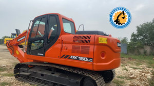 Excavateurs d'occasion originaux Excavateur sur chenilles Doosan DX150 de 15 tonnes Excavateur Doosan d'occasion fabriqué en Corée - Product Image 6