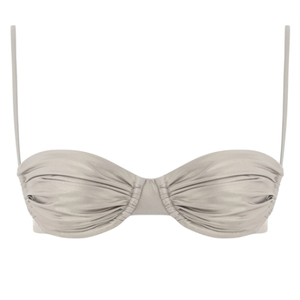 Sexy <span class=keywords><strong>Bikini</strong></span> Brasiliano con Effetto Arricciato, Ferretto <span class=keywords><strong>Push</strong></span>-<span class=keywords><strong>Up</strong></span>, Metallizzato Lucido Lavanda, Costume da Bagno Ecologico con Imbottitura Rimovibile - Product Image 6