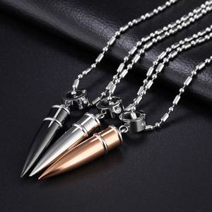 Collier en métal classique à <span class=keywords><strong>prix</strong></span> d'usine populaire, vente en gros, pendentif en forme de balle pour hommes - Product Image 5