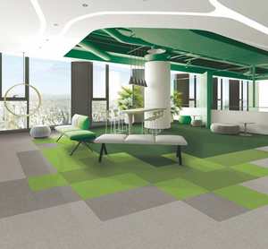 Usine En Gros 50x50cm 100% PP <span class=keywords><strong>Tapis</strong></span> Tuiles PVC Support Robuste Modulaire Tuiles <span class=keywords><strong>Tapis</strong></span> pour Commercial Hôtel Chambre Bureau - Product Image 2