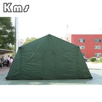 Tente de camping en toile imperméable KMS Wholesale 5x4m, grande structure robuste pour l'extérieur