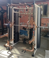 Machine à câbles multifonctionnelle, Power Rack, Smith Machine, équipement d'entraînement, usage commercial, 3*65KG