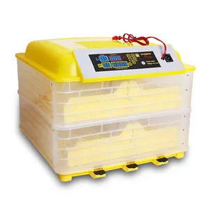 Tolcat Farm home 98% Hatching Rate LED light dual power hatcher and setter combined 112 mini eggs incubator