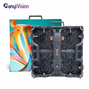 P3.91 p4.81 השכרת חיצוני הוביל צג מסך קיר וידאו עם 500x1000 מ "מ ארון אלומיניום קל משקל לאירוע שלב - Product Image 4