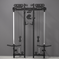 Meilleures ventes : Rack de musculation mural multi-fonctions pliable avec banc de musculation et machine à triceps.