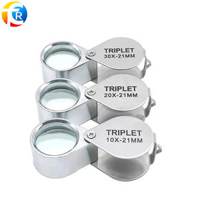 हैंडहेल्ड 20x21 मिमी जेब मैग्निफायर मिनी फोल्डिंग लाउप डिजिटल गहने चुंबक उचित कीमत - Product Image 5