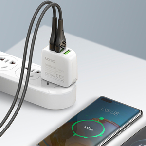 LDNIO LS861 <span class=keywords><strong>Original</strong></span> Mejor <span class=keywords><strong>Precio</strong></span> 30W 1M Tipo <span class=keywords><strong>de</strong></span> carga rápida Usb C Cable <span class=keywords><strong>de</strong></span> <span class=keywords><strong>cargador</strong></span> <span class=keywords><strong>de</strong></span> datos <span class=keywords><strong>de</strong></span> teléfono para <span class=keywords><strong>iPhone</strong></span> 14 13 Pro Max - Product Image 3