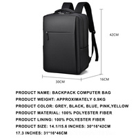 Maletín Ejecutivo para Mujer, Mochila para Computadora de 16 Pulgadas con Correas Ergonómicas