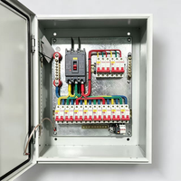 Ensemble complet de boîte de distribution électrique de marque Fuken, 3 phases, 800 ampères, indice de protection IP55, avec poignée de verrouillage cachée