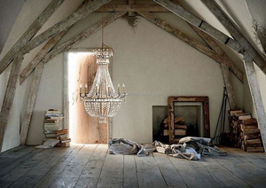 <span class=keywords><strong>Lustre</strong></span> en cristal de verre classique de style français rétro de luxe pour la décoration de mariage - Product Image 5