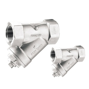 Filtro de rosca hembra tipo Y de 3/8"-4 DN10-100 de acero inoxidable CF8M CF8, hierro fundido dúctil, latón y bronce - Product Image 4