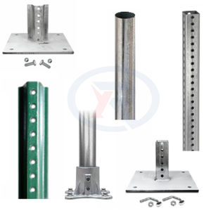 <span class=keywords><strong>U</strong></span> Channel Types ronds et carrés <span class=keywords><strong>Poteau</strong></span> de signalisation <span class=keywords><strong>en</strong></span> acier - Product Image 1