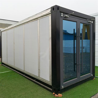 Maison préfabriquée de luxe en acier, extensible, avec salle de bain et cuisine, pour application en villa