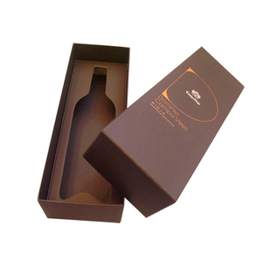 De Lujo fuerte de cartón de embalaje de papel de botella de <span class=keywords><strong>vino</strong></span> de vidrio caja de regalo - Product Image 5