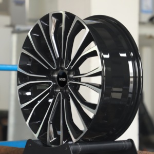 ล้อปลอมแปลงแบบหลายก้านทำจากเหล็กหลายก้านสำหรับ XT4 CT5 Htor 20x9.5J 19x8.5J 24x12 5X120 5x108แบบสั่งทำ - Product Image 4