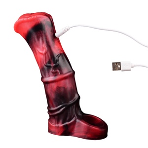 NNSX Funda Vibradora de Fantasía para Pene, Enorme Funda de Dildo de Caballo, Juguetes Sexuales para Adultos, Extensor de Pene para Hombre, Condón para Parejas - Product Image 1