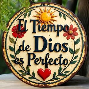 Arte Metálico Decorativo para Pared con Grabado y Estampado, Ideal para Decoraciones de Bodas y Navidad - Product Image 2