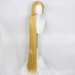 bouclé blond rose bleu vague perruque femmes partie latérale Costume perruques <span class=keywords><strong>cheveux</strong></span> synthétiques pour la fête d'halloween - Product Image 2