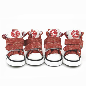 Zapatos de Lona para Perros Pequeños y Medianos, Directo de Fábrica, para Raza Teddy Retriever, Calzado para Mascotas Personalizado OEM al por Mayor - Product Image 1