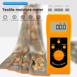 เครื่องวัดความชื้นผ้า DM200T มีความแม่นยำสูงสำหรับสิ่งทอเครื่องหนังผ้าความชื้น - Product Image 5