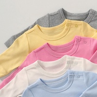 Ensemble de 6 pièces pour bébé : Combinaison, barboteuse printemps/automne, bonnet, bavoir, couverture, couleur unie, unisexe, pour nouveau-né fille, cadeau de naissance
