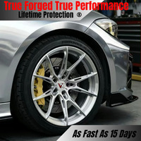 Rines VeroX Forjados de 18-24 Pulgadas 5x114.3 5x120 con Acabado PVD Personalizado r2 para Autos de Carreras HR-E Rays APEX Volk TE37 Monoblock
