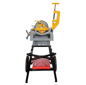 Hongli 4 inch công suất lớn <span class=keywords><strong>sq100f</strong></span> Ống <span class=keywords><strong>threading</strong></span> <span class=keywords><strong>Machine</strong></span> với 672a bánh xe đứng - Product Image 2