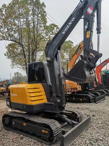 Excavatrice d'occasion de haute qualité Volvo EC60D Mini 6 tonnes pelleteuse sur chenilles hydraulique d'occasion d'origine EC210B EC380 de haute qualité - Product Image 5