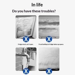 Agent de dégivrage et de décongélation rapide et écologique <span class=keywords><strong>pour</strong></span> réfrigérateur, nettoyant en spray sans parfum <span class=keywords><strong>pour</strong></span> <span class=keywords><strong>congélateur</strong></span> et stockage frigorifique domestique - Product Image 4