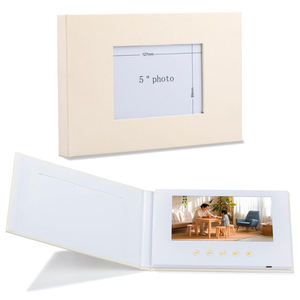 Folletos <span class=keywords><strong>de</strong></span> video <span class=keywords><strong>de</strong></span> bienes raíces <span class=keywords><strong>de</strong></span> papel IPS HD <span class=keywords><strong>de</strong></span> tamaño A4 personalizados con pantalla LCD <span class=keywords><strong>de</strong></span> 7 pulgadas, tarjeta <span class=keywords><strong>de</strong></span> video, postal <span class=keywords><strong>de</strong></span> video, <span class=keywords><strong>libro</strong></span> <span class=keywords><strong>de</strong></span> video digital - Product Image 1