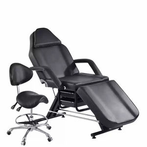 Table de Massage pliante de luxe en Pu cils lit Spa tatouage canapé cosmétique esthéticienne lits de traitement de beauté <span class=keywords><strong>pour</strong></span> Salon de beauté du visage - Product Image 1