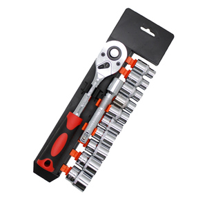 Chất Lượng Cao 1/4 "3/8" 1/2 "<span class=keywords><strong>Ratchet</strong></span> Xử Lý Xe Đạp Xe Sửa Chữa Ổ Cắm Bảo Trì Công Cụ <span class=keywords><strong>Set</strong></span> Kit - Product Image 2