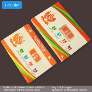 Tự làm điện thoại di động trường hợp Hydrogel <span class=keywords><strong>TPU</strong></span> bảo vệ màn hình tùy chỉnh in chống sốc thiết kế sang trọng Máy cắt - Product Image 2