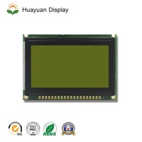 Remplacer le module d'affichage WINSTAR WG12864A STN LCD12864, écran LCD graphique à matrice de points jaune avec interface parallèle et rétroéclairage LED