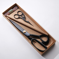 Kits de couture professionnels 9 "ensemble de couture robuste SK5 ciseaux de tailleur en acier au carbone petits ciseaux à fil pour ateliers