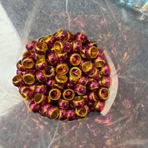 <span class=keywords><strong>2025</strong></span> sáng màu tím đậm 8mm 9mm Vẹt Nhôm Vòng vòng chim bồ câu Vẹt chân <span class=keywords><strong>tag</strong></span> để bán - Product Image 4