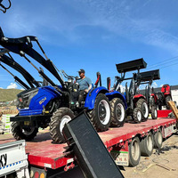 Tracteur de ferme pour l'agriculture multi-usages à bas prix pas cher 30hp 50hp 60hp 70hp 4wd tracteur mécanique