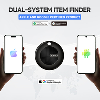Localizador GPS Inteligente MiLi MiTag Compatible con Apple Find My y Google Find My Device, Sistema Dual, Resistente al Agua IP65, Regalo, Etiqueta de Seguimiento para Llaves y Equipaje