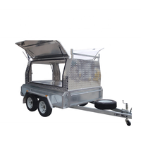 Remorque de travail en aluminium approuvée par Rover