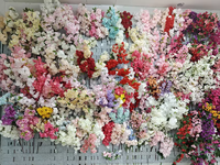 Bunga Sakura Artifisial Desain Baru 7 Tangkai Dekorasi Pernikahan